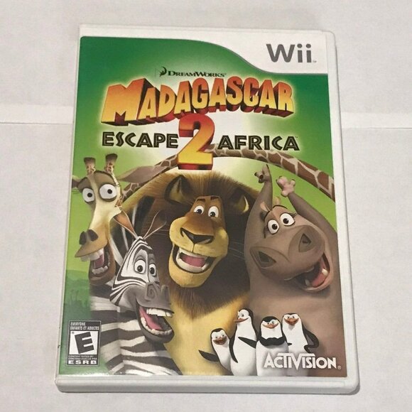 Nintendo Wii Madagascar Escape 2 Africa - Picture 1 of 3